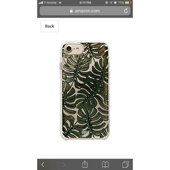 Rifle Paper CO Clear Phone Case iPhone 6/7/8 Plus - Picture 11 of 12